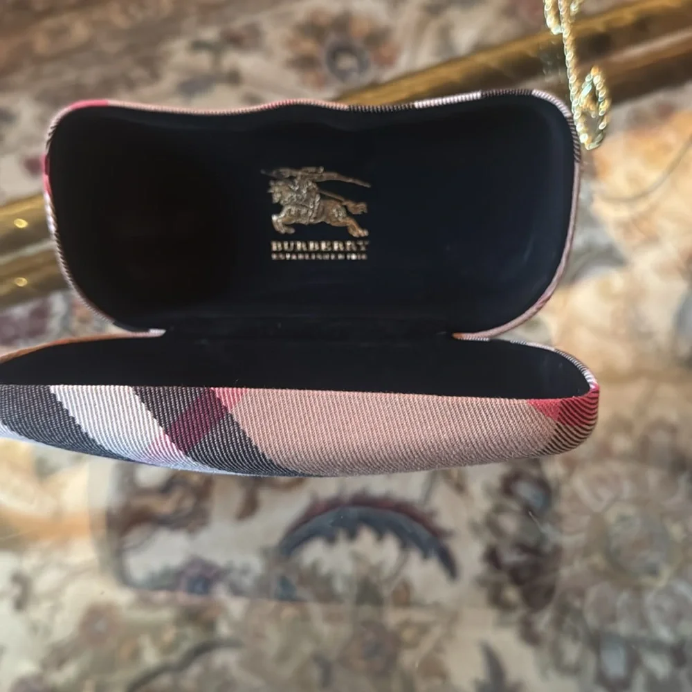 Sunglasses Burberry Elegant Brown Beaded Sunglasses made in Italy